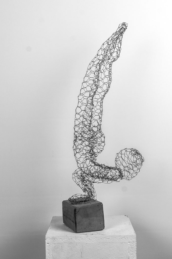 Yoga Drahtfiguren